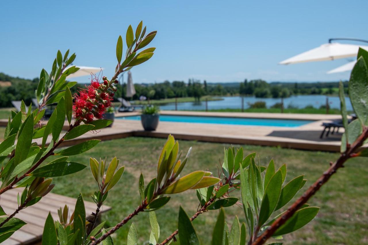 La Villa Face Au Lac Saramon Exterior foto